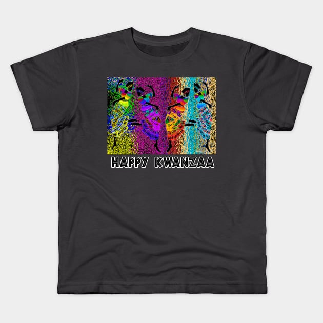 Happy Kwanzaa Kids T-Shirt by Afrocentric-Redman4u2